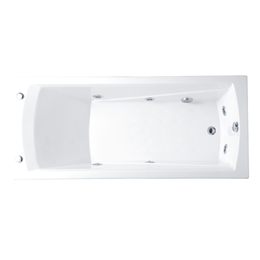 Bồn Tắm Xây Massage Caesar MT0670