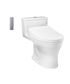 Bồn Cầu ToTo 1 Khối Nắp Rửa Điện Tử MS855CDW12