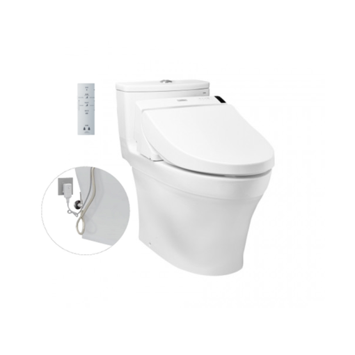 Bồn Cầu ToTo 1 Khối Nắp Rửa Điện Tử MS885DW6