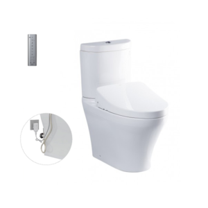 Bồn Cầu ToTo 2 Khối Nắp Rửa Điện Tử CS818DW11