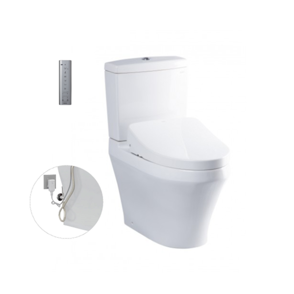 Bồn Cầu ToTo 2 Khối Nắp Rửa Điện Tử CS945DNW11