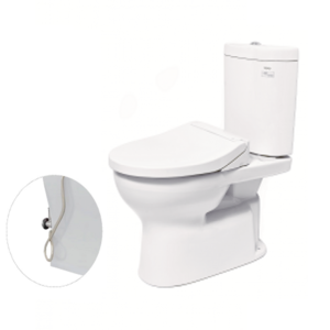 Bồn Cầu ToTo 2 Khối Nắp Rửa Cơ CS325DRE2