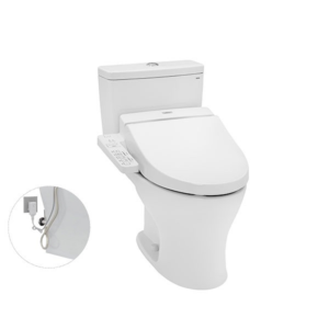 Bồn Cầu ToTo 2 Khối Nắp Rửa Điện Tử CS735DW7