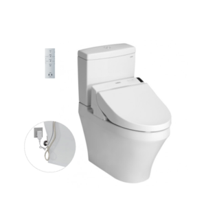 Bồn Cầu ToTo 2 Khối Nắp Rửa Điện Tử CS945DNW6