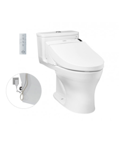 Bồn Cầu ToTo 1 Khối Nắp Rửa Điện Tử MS855DW6