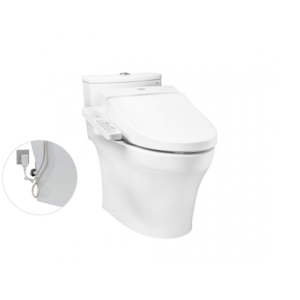 Bồn Cầu ToTo 1 Khối Nắp Rửa Điện Tử MS885DW7
