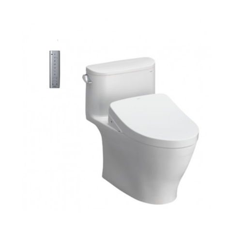 Bồn Cầu ToTo 1 Khối Nắp Rửa Điện Tử MS887CRW12