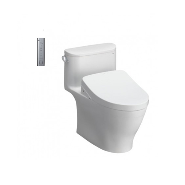 Bồn Cầu ToTo 1 Khối Nắp Rửa Điện Tử MS887CRW12