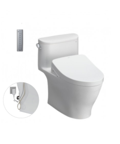 Bồn Cầu ToTo 1 Khối Nắp Rửa Điện Tử MS887RW11