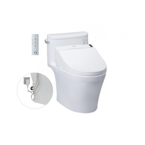 Bồn Cầu ToTo 1 Khối Nắp Rửa Điện Tử MS887RW6