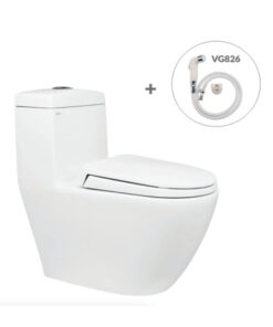Bồn Cầu Viglacera 1 Khối V199 Kèm Vòi Xit VG826
