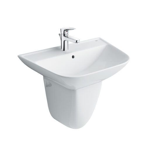 Lavabo INAX L-297V/L-297VC Treo Tường Kèm Chân Treo