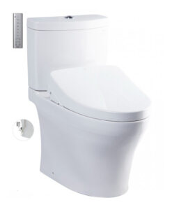Bồn Cầu ToTo 2 Khối Nắp Rửa Điện Tử CS769DRW11