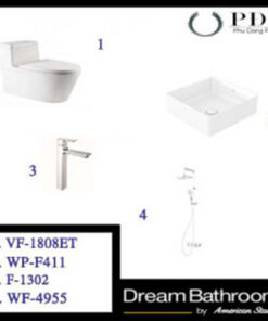 Combo A9: VF-1808ET+WP-F411+F-1302+WF-4955