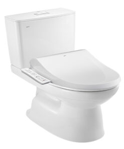 Bồn Cầu INAX C-514A+CW-H18VN Nắp Rửa Điện Tử Cao Cấp
