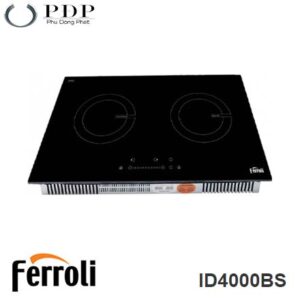 Bếp Điện Từ 2 Vùng Nấu Ferroli ID4000BS
