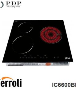 Bếp Điện Từ 3 Vùng Nấu Ferroli IC6600BN