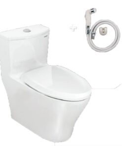Bồn Cầu Viglacera V36 1 khối Kèm Vòi Xịt VG826